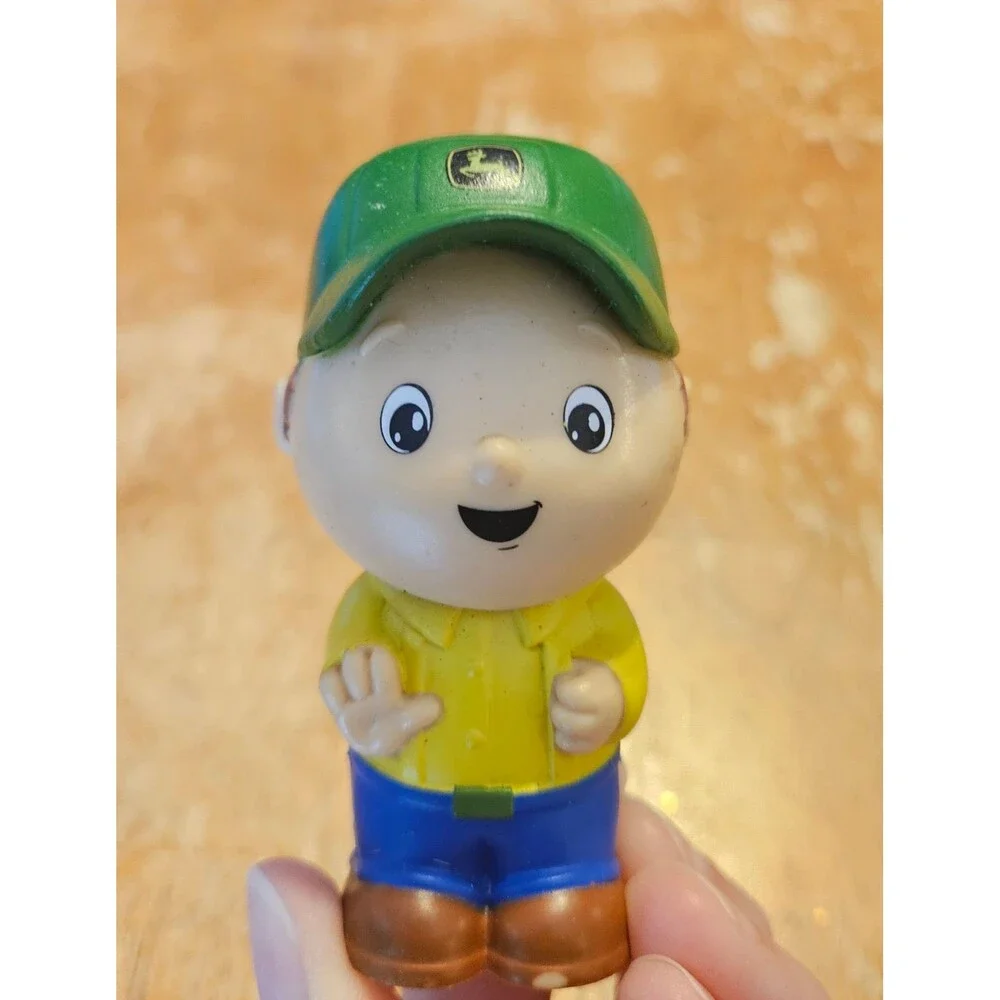 John Deere Farmer Boy Children's Kids Toy Pretend Play Little People Figurine